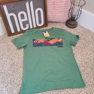 Latino Heritage Month Women's Landscape Artwork Short Sleeve T-Shirt XS